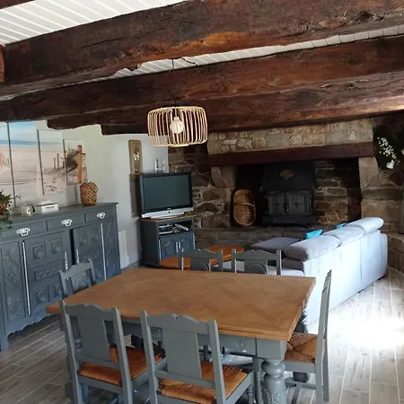 Chez Papy Plage Kerlaz Extérieur photo